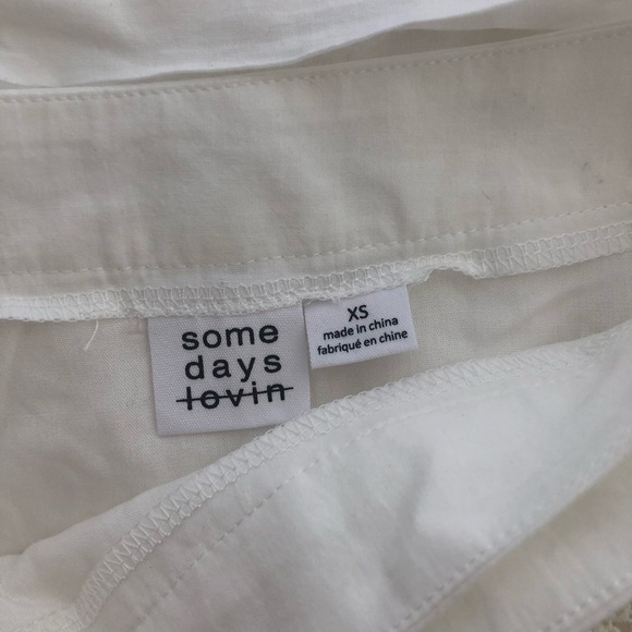 Somedays Lovin Ivory Eyelet Wrap Skirt - Picture 7 of 7